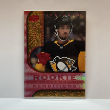 Upper Deck Trilogy Rookie Renditions Pierre-Olivier Joseph RR-12 Penguins