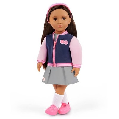 Our Generation Marisol 18'' Doll in School Jacket & Dress Outfit