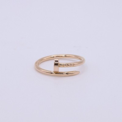 Cartier Juste un Clou Ring Small Model 18K Rose Gold Size 64 Nail Ring