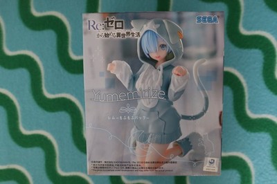Re: Zero Rem Mofumofu Puck Yumemirize Figur Neu UK Verkäufer
