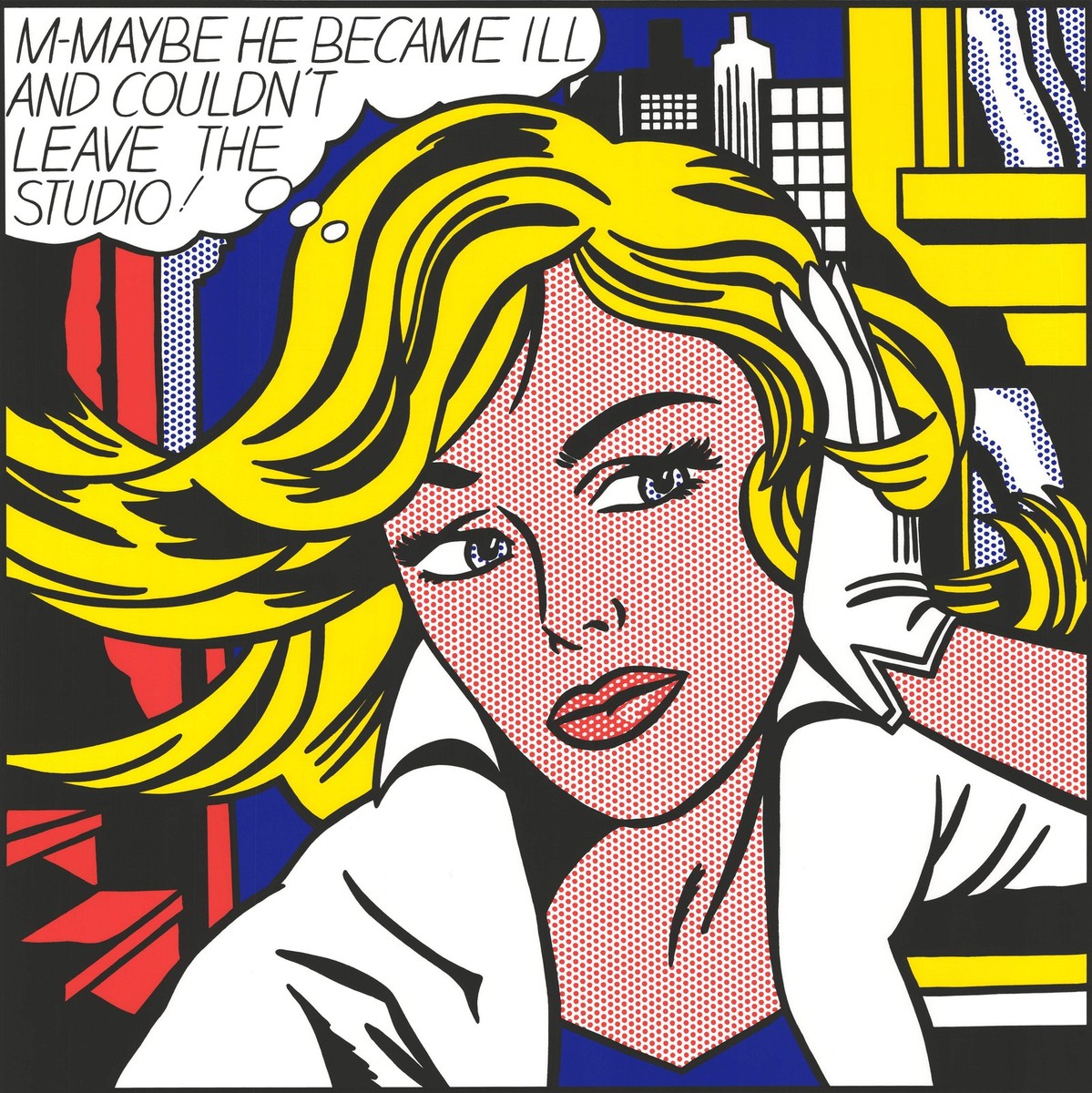 ROY LICHTENSTEIN MMaybe 55