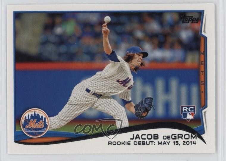 2014 Topps Update Rookie Debut Jacob deGrom #US-57 14mg