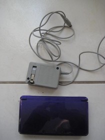 Purple Nintendo 3DS with Charger & Original Box with Manual