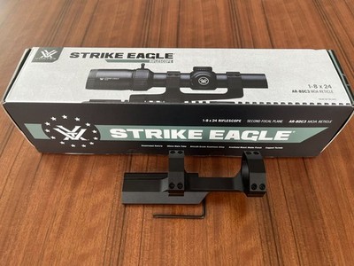 Vortex Strike Eagle 1-8x24 Riflescope BDC3 (MOA) Reticle With CM-202 30mm Mount