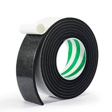 Strong Adhesion Black EVA Sponge Foam Tape One Side Adhesive Seal Tape 2/3/5mm