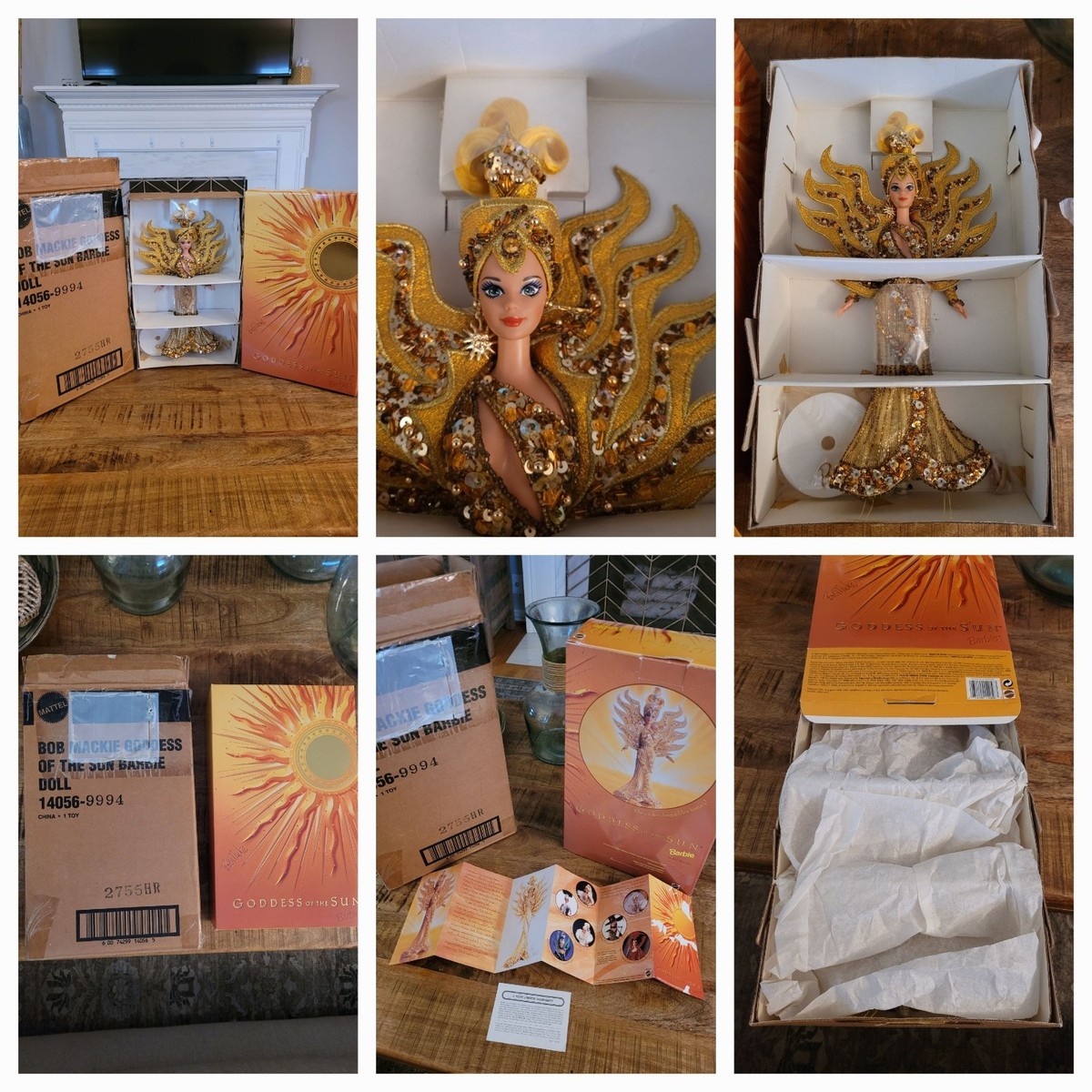 Bob Mackie Goddess of the Sun 1995 Barbie Doll for sale online | eBay