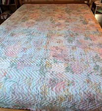 Queen Quilted Bedspread  3C