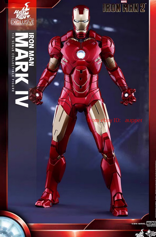 Full HOTTOYS Iron Man 2 Mark IV Ironman Mark4 Tony Stark 1/6 Hot