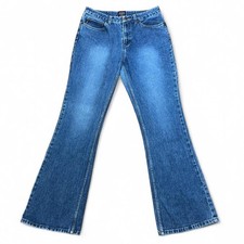 Vintage 90s Y2K Bongo Flare Jeans Juniors 11 Mid Rise 100 Cotton EUC