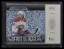 2023-24 UD Credentials #114 Joel Teasdale Debut Ticket Access Horizontal /799