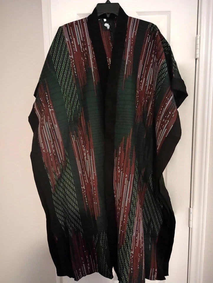 Kimono midi africano Ankara talla grande Foto 2 de 2