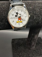 Vintage Disney Mickey Mouse Watch Time Works Theme Park Edition