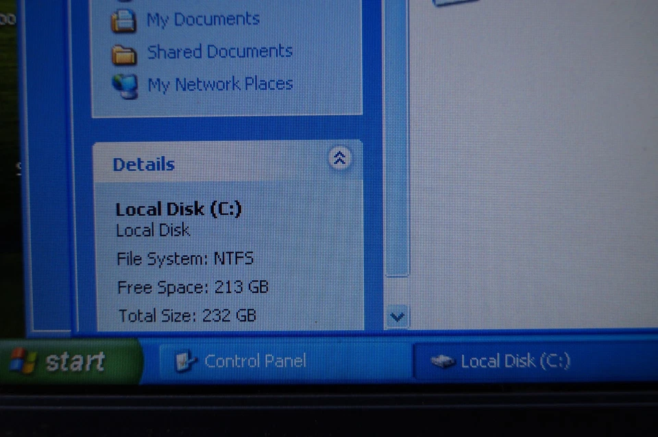 SAMSUNG NP-NC10 Netbook Laptop Blue 10.25" Win XP 1GB RAM 237GB HD WORKING C152 - Image 4 of 4