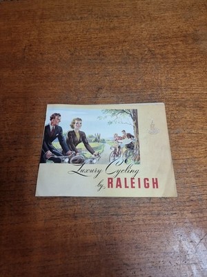 Raleigh Cycles Cycle All Steel Bicycle Advertising Catalogue Luxury Cycling