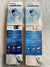 Bundle Of 2 Packs Philips Sonicare ProResults Gum Health Toothbrush Replacements