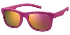 Polaroid Sunglasses PLD 8020/S KIDS PINK/ORANGE PINK 46/18/124 Baby