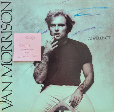 Van Morrison Wavelength Vinyl Record VG/G+ BSK 3212 1978