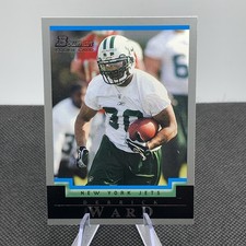 2004 Bowman Rookie Card #269 Derrick Ward New York Jets. rookie card picture