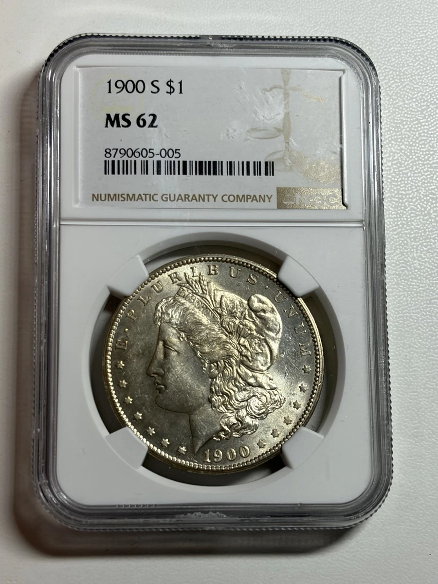 MS 62 Graded 1900 Year Morgan US Dollars (1878-1921) for sale | eBay