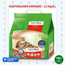 Cats Best Original Katzenstreu, 100 % pflanzl...