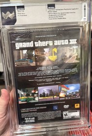 WATA 9.8 A++ Sealed Graded Grand Theft Auto 3 