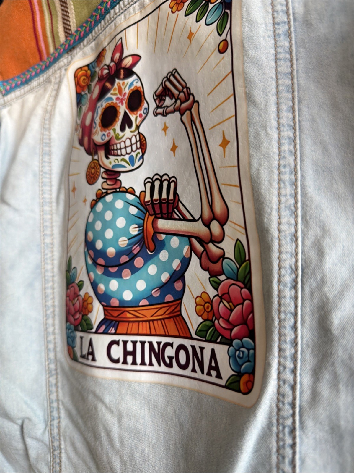 Upcycled Chambray Button Down - image 2