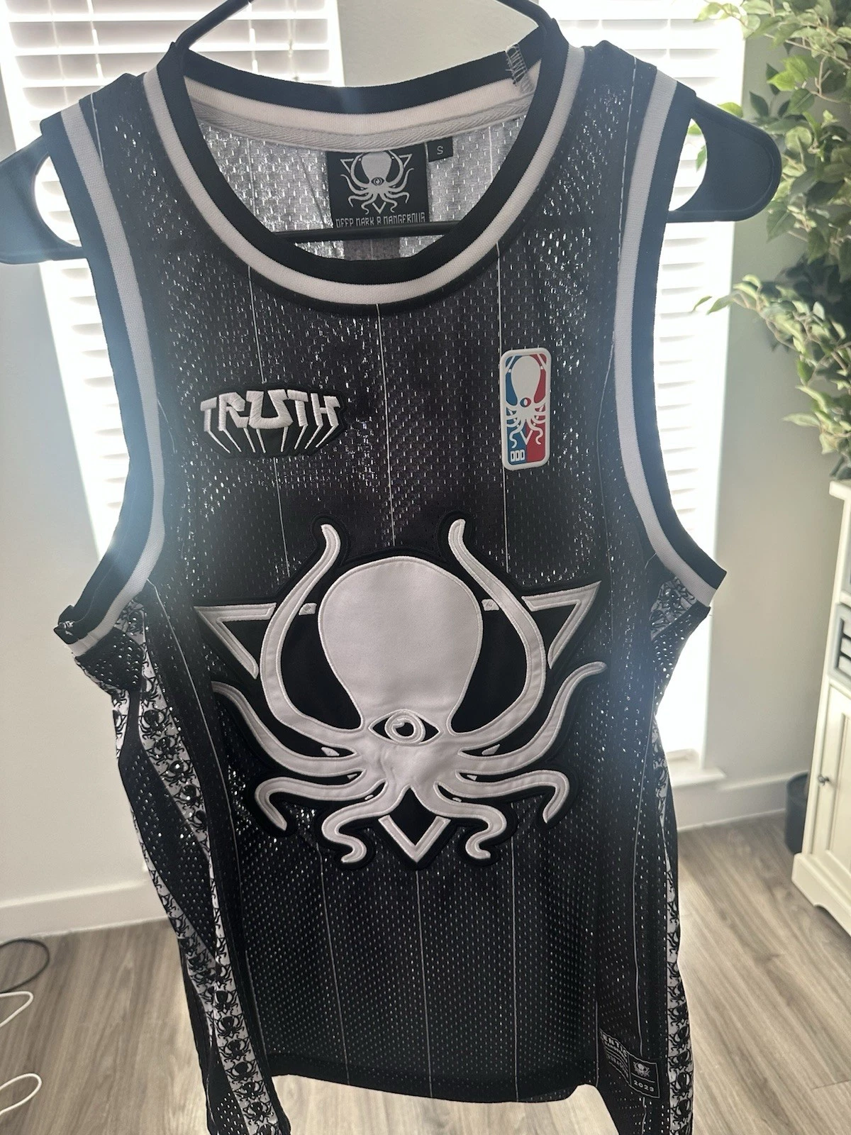 Truth Basketball Jersey Black White