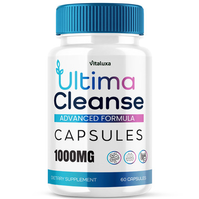Ultima Cleanse Capsules, UltimaCleanse Natures Secret for Detox (60 Capsules)