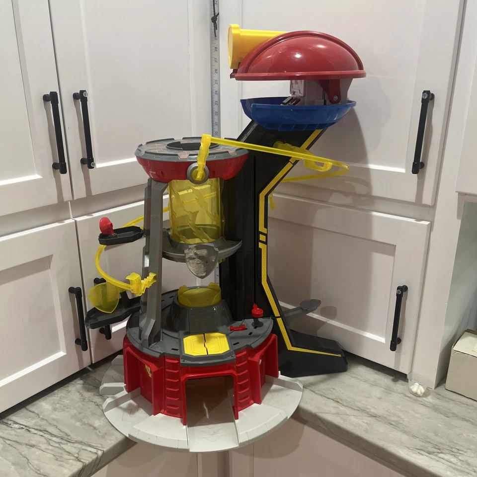 Nickelodeon Paw Patrol Mighty Pups Super Paws Lookout Tower SOMENTE Playset Funcionando - Imagem 2 de 4