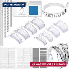 Hicarer 69 pcs Ring Sizer Adjuster for Loose Rings Invisible Ring Guards Adjuste