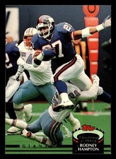 1992 Topps Stadium Club - Rodney Hampton #247