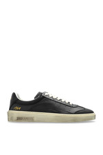 DSQUARED2 Rider Black Leather Sneakers New An...