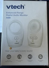 NEW - VTech DM1111 Enhanced Digital Audio Baby Monitor - White - New In box