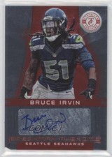 2012 Totally Certified Platinum Red 145/290 Bruce Irvin #108 Auto 1dw