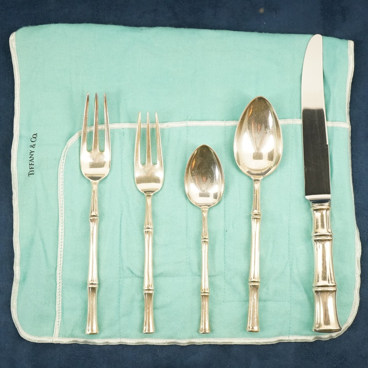 Tiffany　ティファニー silver.925 BAMBOO カトラリー8本 Tiffany ティファニー silver.925 BAMBOO カトラリー8本 - メルカリ