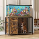 Aquarium Stand for Fish Tank: 55-75 Gallon Fish Tank Stand with Door