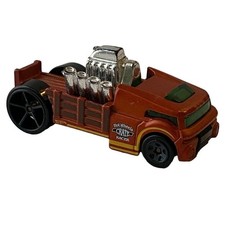 Mattel Hot Wheels Crate Racer 8/10 Diecast Car 173/250 HW City Works 2015 Orange
