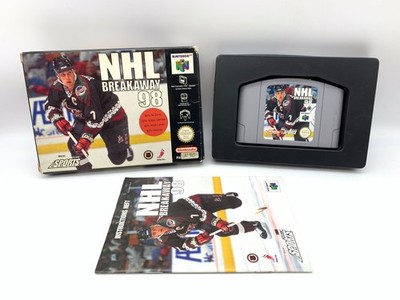NHL Breakaway 98 (Nintendo 64) N64 Spiel inkl. Anleitung & OVP [Zustand Gut]