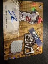 2025 Topps Pristine Baseball James Wood Auto Relic Gold /50