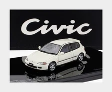 LCD-MODEL LCD43010-WH Honda - Civic Sir II Eg6 Vtec 1993 - White - 1/43