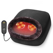 Snailax Shiatsu Foot Massager with Heat - 2-in-1 Foot Back Massager Machine