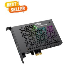 Game Capture Card, HDMI PCI-E 4K 30fps Record Live Stream from Gaming Syste...