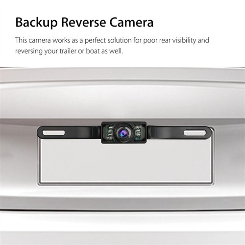 Car Rear View Backup Camera Parking Reverse Back Up Camera Waterproof CMOS 7LED - Picture 8 of 9