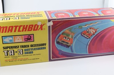 MATCHBOX SUPERFAST TA-3  * RATTLESNAKE BEND  * 1970 * OVP