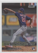 2021 Topps Stadium Club Photographer's Proof Triston McKenzie #141 Rookie RC