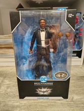 McFarlane Toys DC Multiverse Lucius Fox Batman Begins Platinum Edition