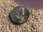 1959 FRANKLIN SILVER HALF DOLLAR (90%)