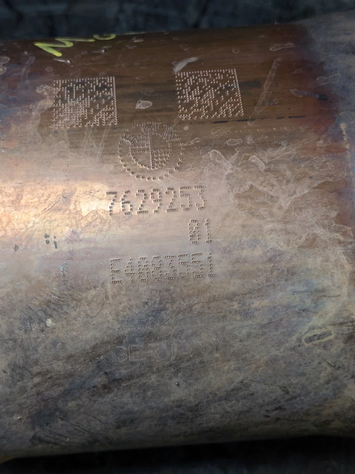 12-18 BMW F30 F22 F32 F33 328i 428i 228i 2.0L Engine Exhaust Downpipe OEM - Image 2 of 4