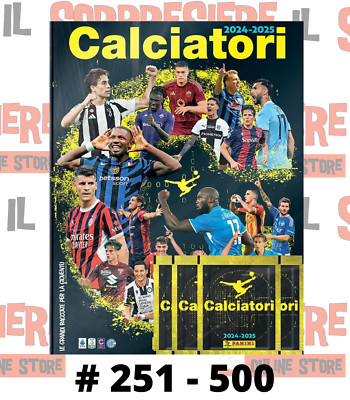 PANINI FOOTBALLERS 2024-25 2025 FIGURINES OF YOUR CHOICE # 251 - 500