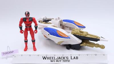 #ad #ad Deluxe TF Eagle Power Rangers Time Force 2000 Bandai Action Figure Vehicle $13.24